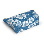 Floral Hawaiian T-Bottom Accessories Pouch