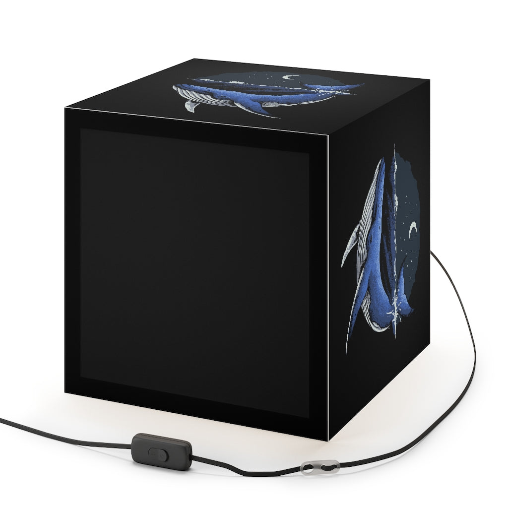 Moon Humpback Whale Light Cube Lamp (US | EU Plug)