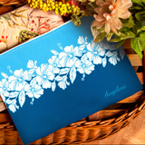 Personalized Aloha Hawaiian Flowers Accessories Pouch