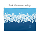 Personalized Aloha Hawaiian Flowers Accessories Pouch