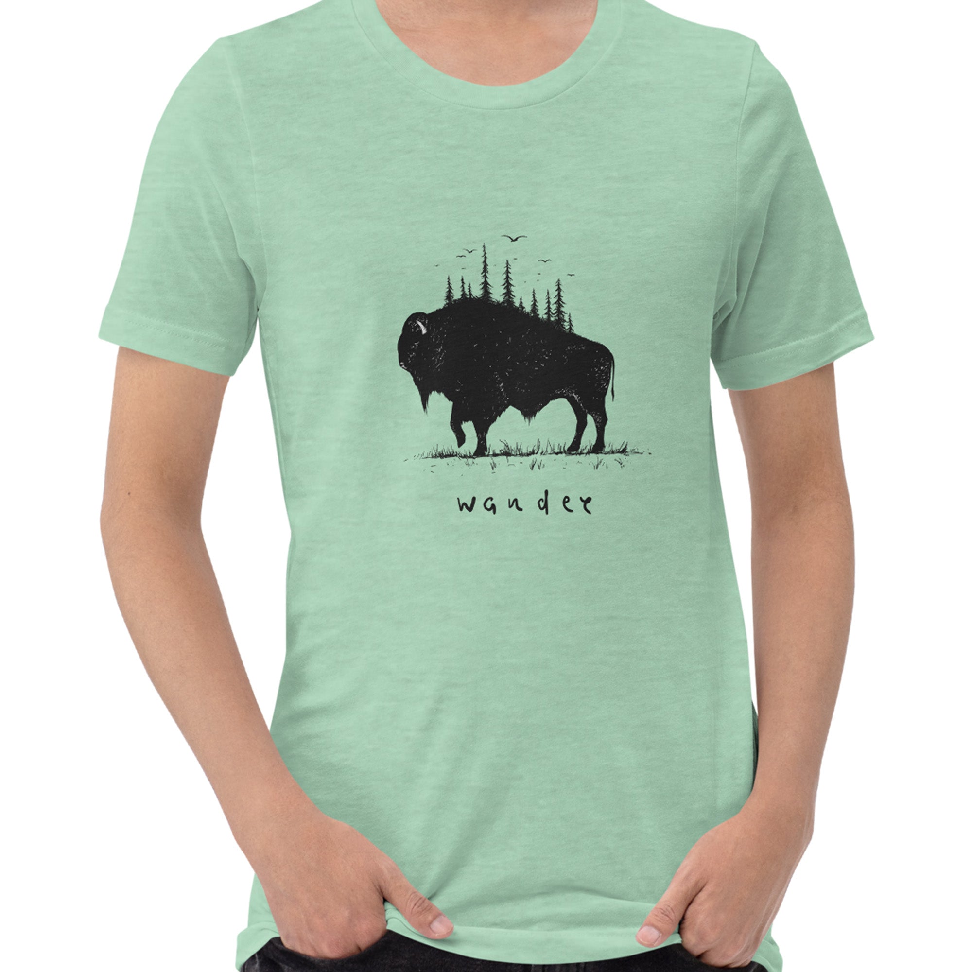 Wander Buffalo Bison T-Shirt