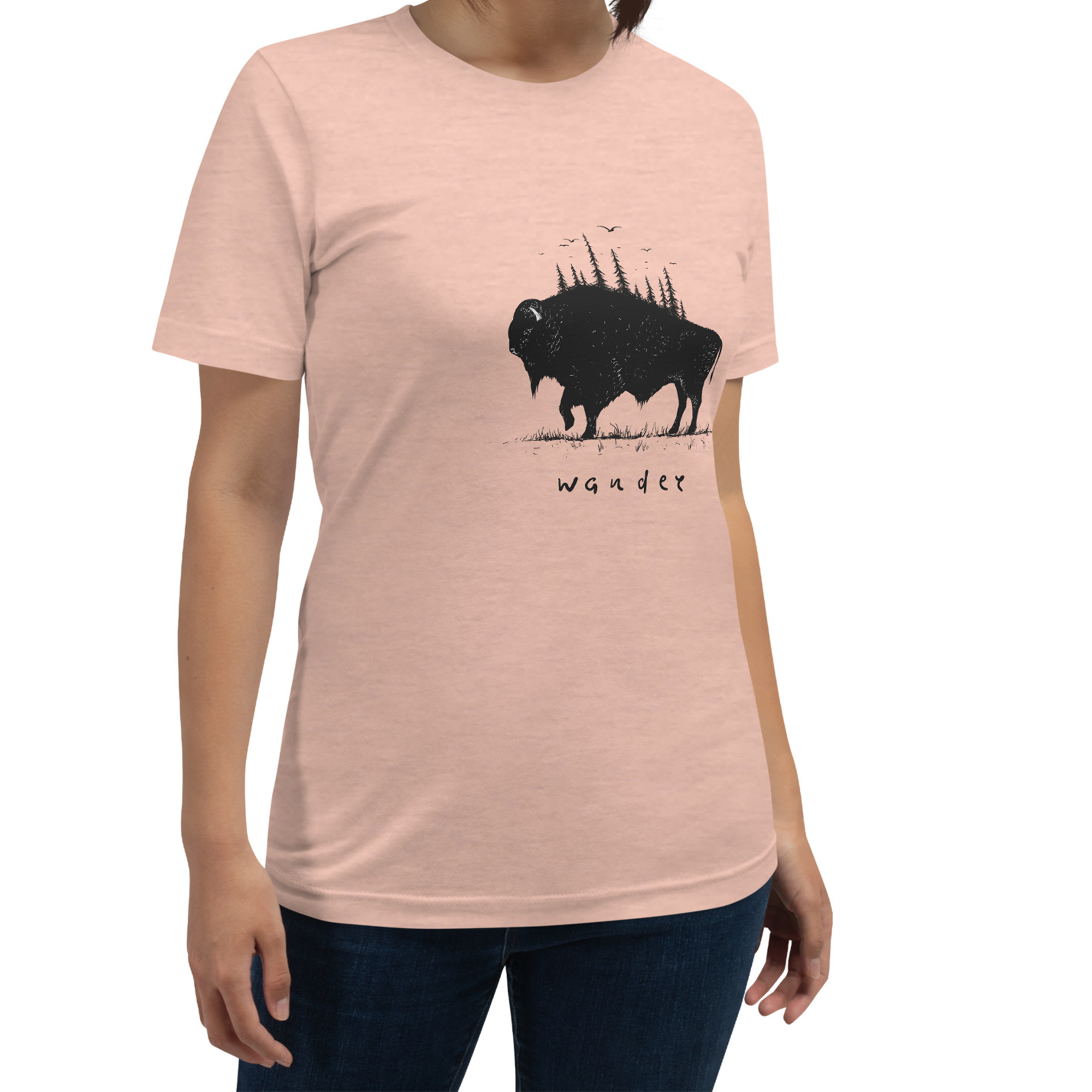 Wander Buffalo Bison T-Shirt