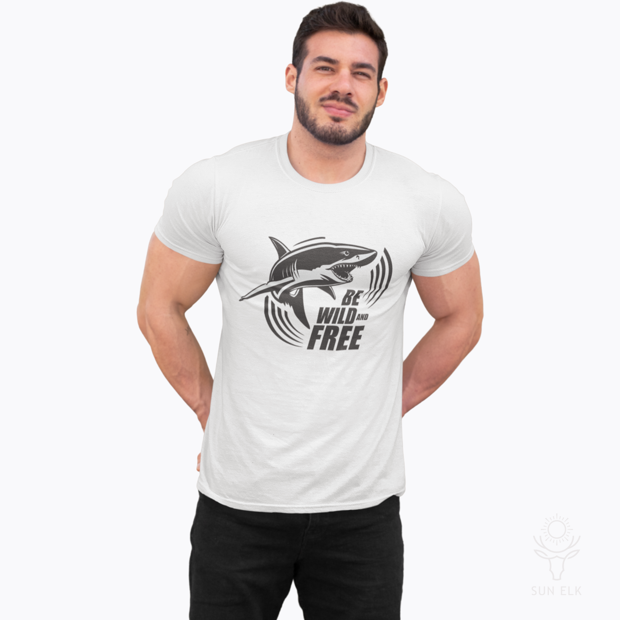 Great White Shark Softstyle T-Shirt