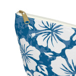 Floral Hawaiian T-Bottom Accessories Pouch