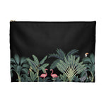 Personalized Tropical Island Accessories Pouch