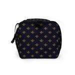 Golden Bumble Bee Black Duffel Bag