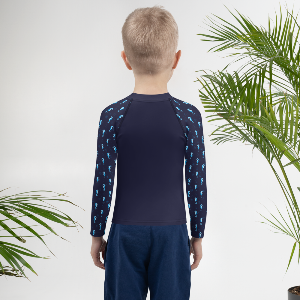 Seahorses Kids Rash Guard