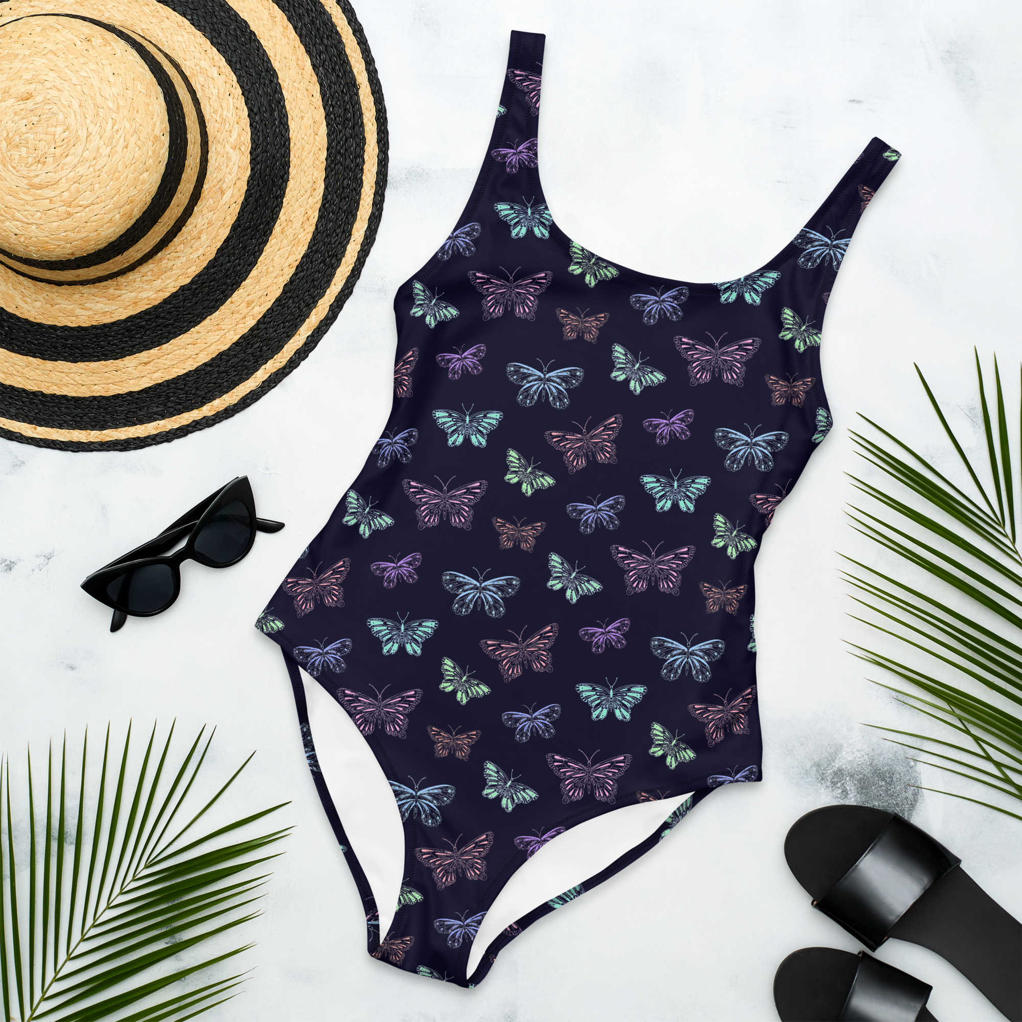 Butterflies One-Piece Swimsuit