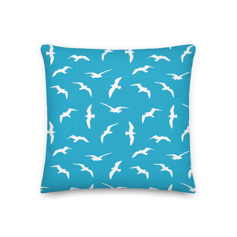 Seagull Seabirds Throw Pillows