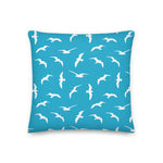 Seagull Seabirds Throw Pillows