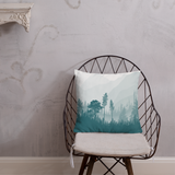 Forest Wilderness Throw Pillow