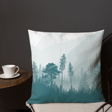 Forest Wilderness Throw Pillow
