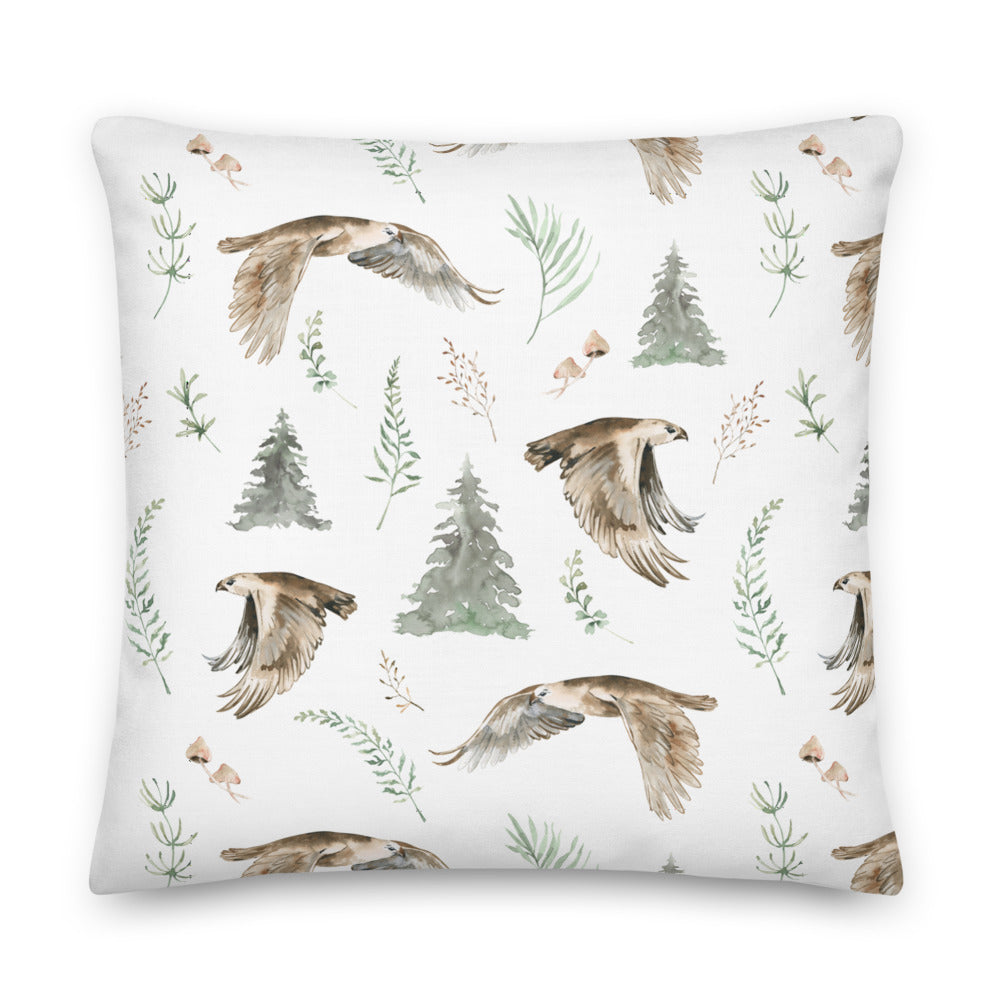 Eagle Christmas Throw Pillows