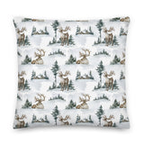 Christmas Reindeer Throw Pillows