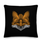 Fox Minimalist Throw Pillows