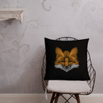 Fox Minimalist Throw Pillows