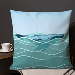 Humpback Whale Throw Pillow