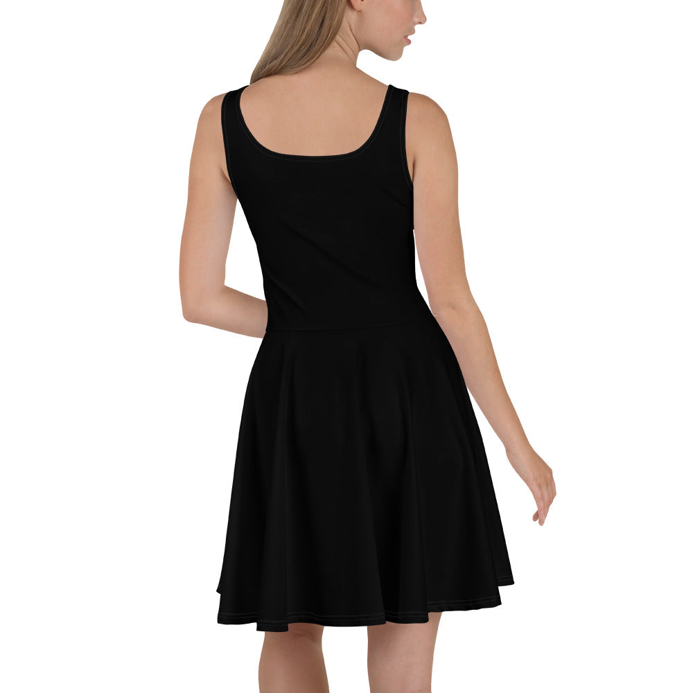 Tiger & Wild Flowers Skater Dress