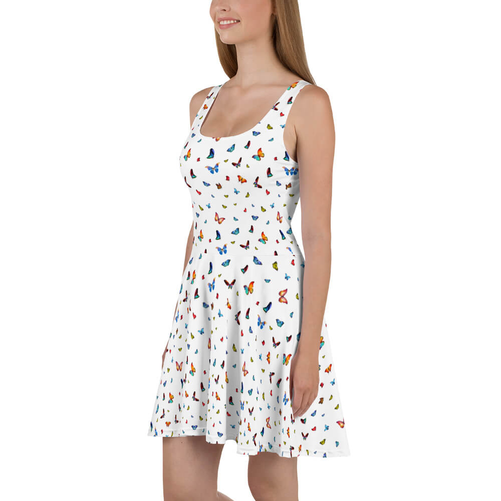 Butterfly Skater Dress