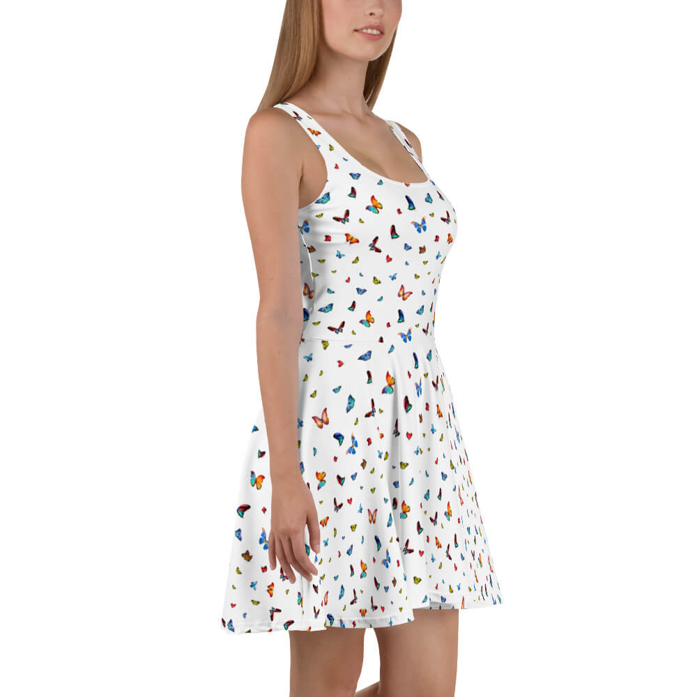 Butterfly Skater Dress