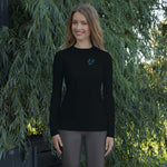 Shark Women's Black Rash Guard