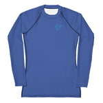 Shark Women's Blue Rash Guard