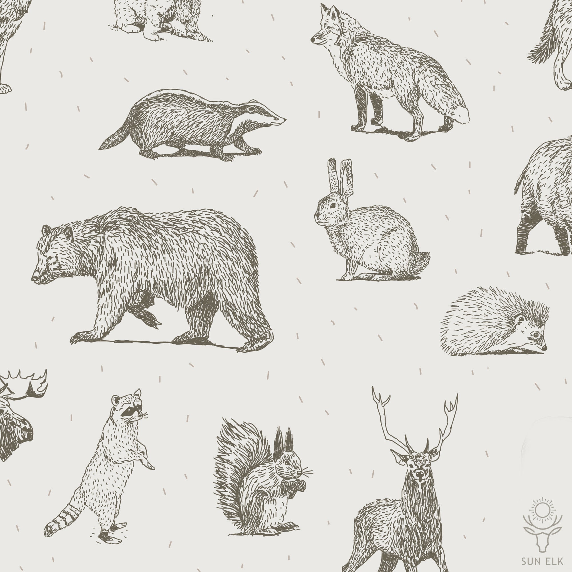 Forest Animals Premium Tote Bags
