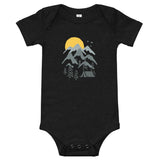 Mountain & Sun Camping Baby Bodysuit