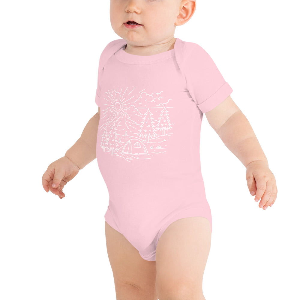 Camping & Nature Baby Bodysuit