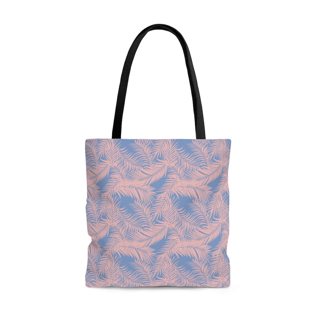 Pink Ferns Nature Tote Bags