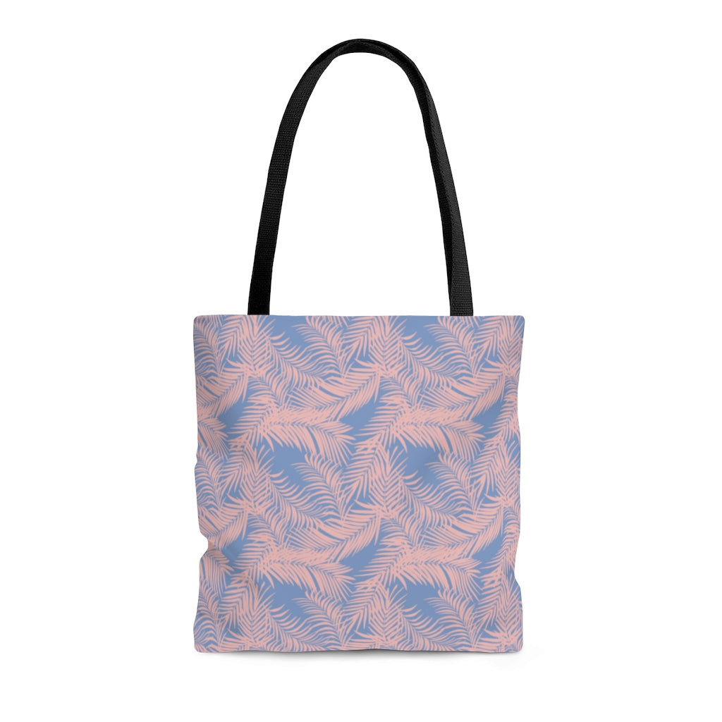 Pink Ferns Nature Tote Bags