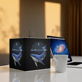 Moon Humpback Whale Light Cube Lamp (US | EU Plug)