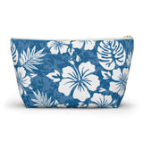 Floral Hawaiian T-Bottom Accessories Pouch