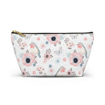 Red Robin, Butterflies & Flowers T-Bottom Accessories Pouch