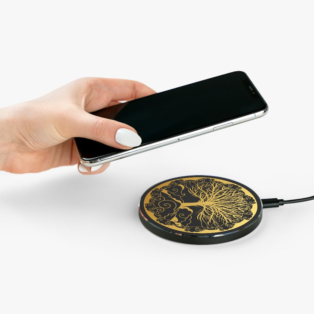 Golden Tree iPhone Wireless Charger