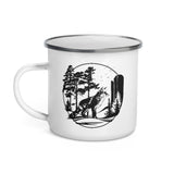 Fox & Forest Camping Mug, 12oz