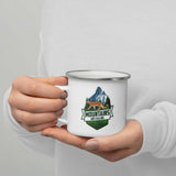 'Mountains Are Calling' Mountain Lion Camping Mug, 12oz