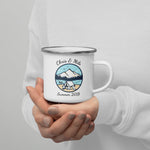 Personalized Person & Dog Camping Mug, 12oz