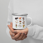 Mushrooms & Fungi Camping Mug, 12oz