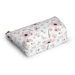 Red Robin, Butterflies & Flowers T-Bottom Accessories Pouch