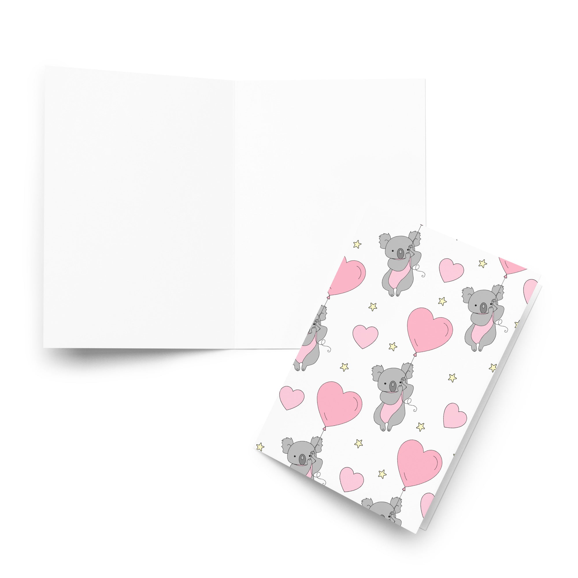 Koala Blank Greeting Card