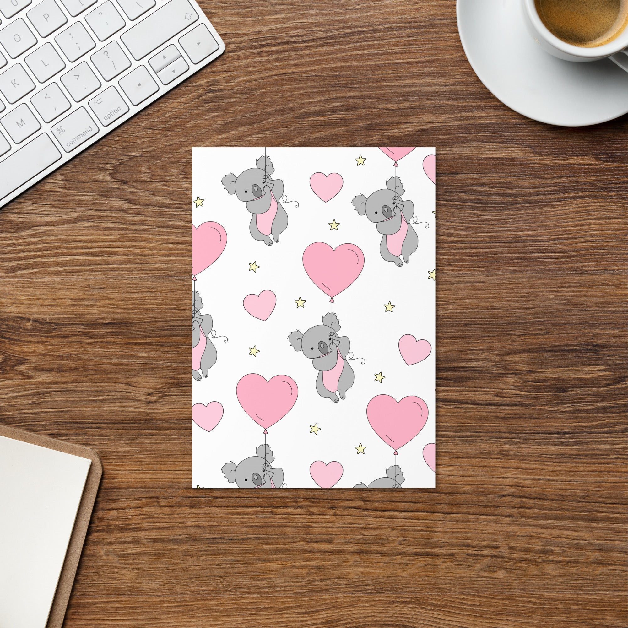 Koala Blank Greeting Card