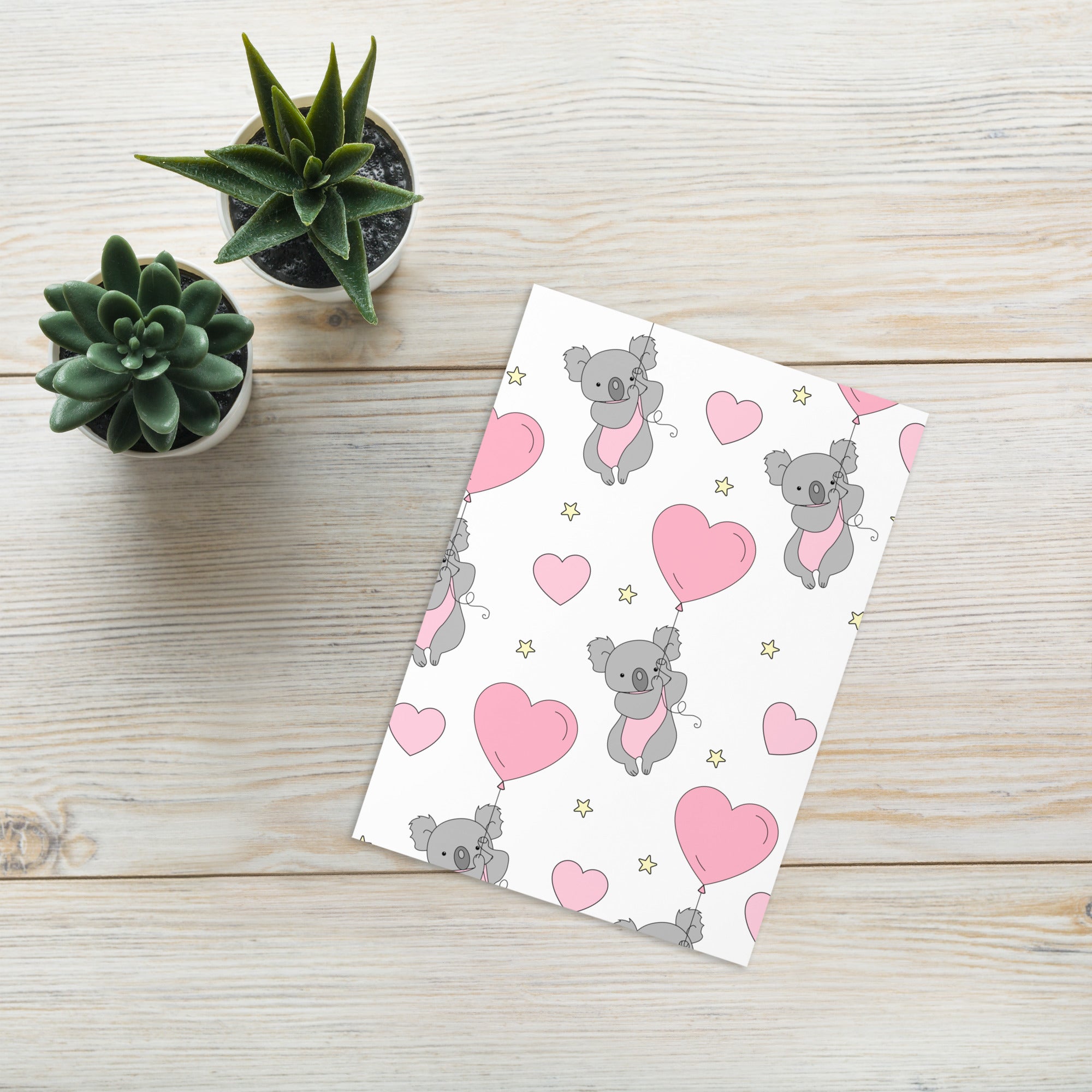 Koala Blank Greeting Card