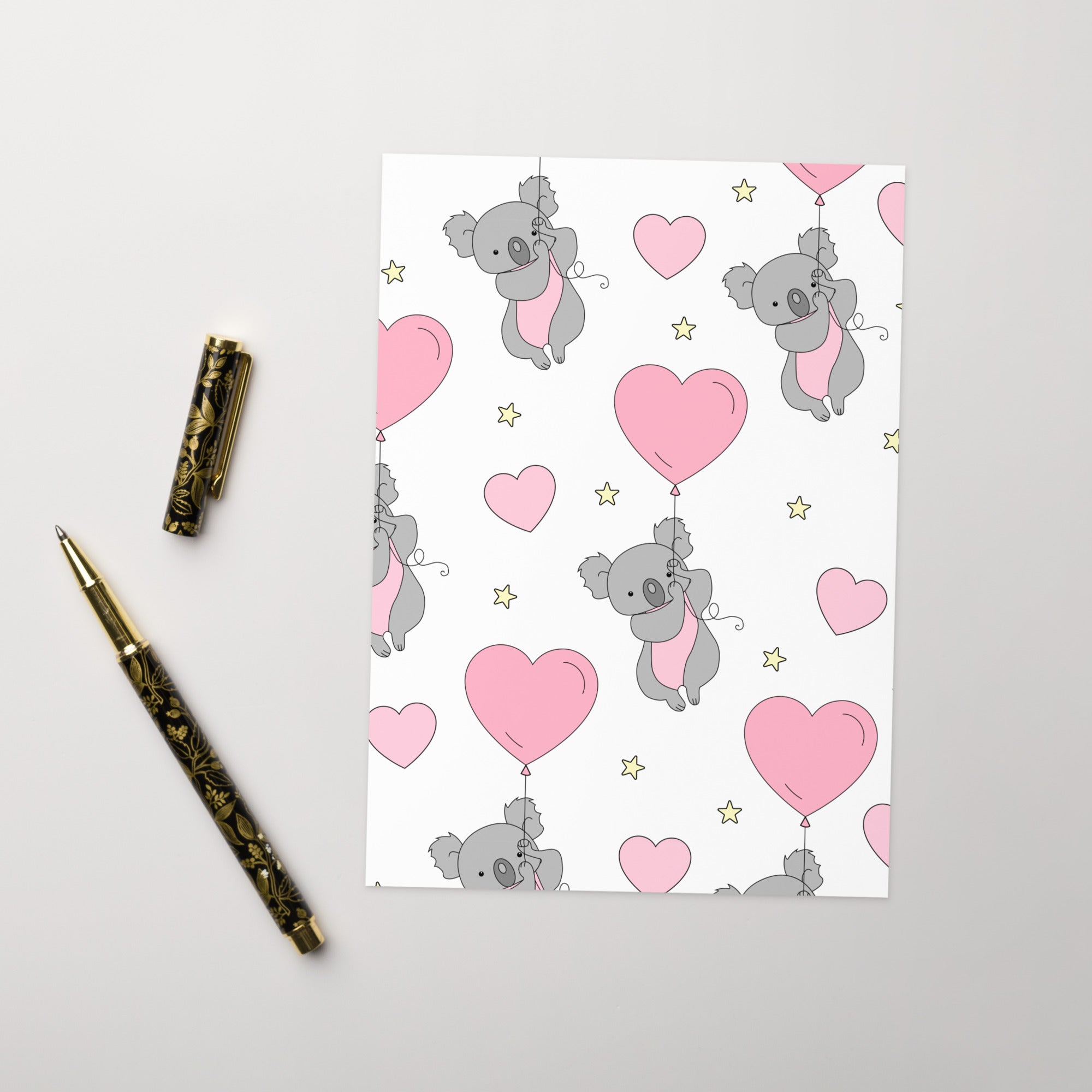 Koala Blank Greeting Card