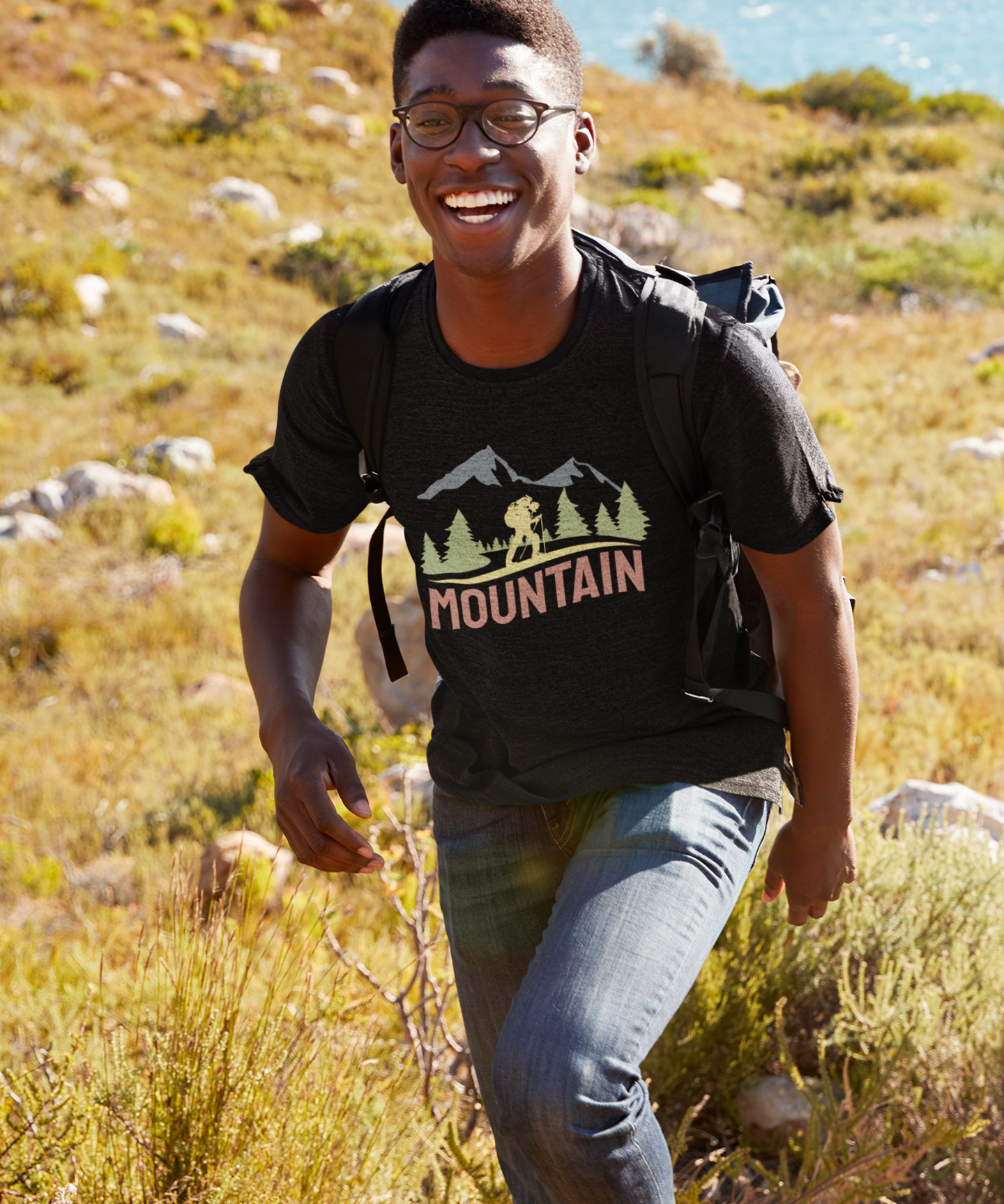 Mountain Hiker Softstyle T-Shirt