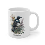 Personalized Australian Magpie Coffee Mug