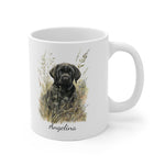 Personalized Black Labrador Coffee Mug