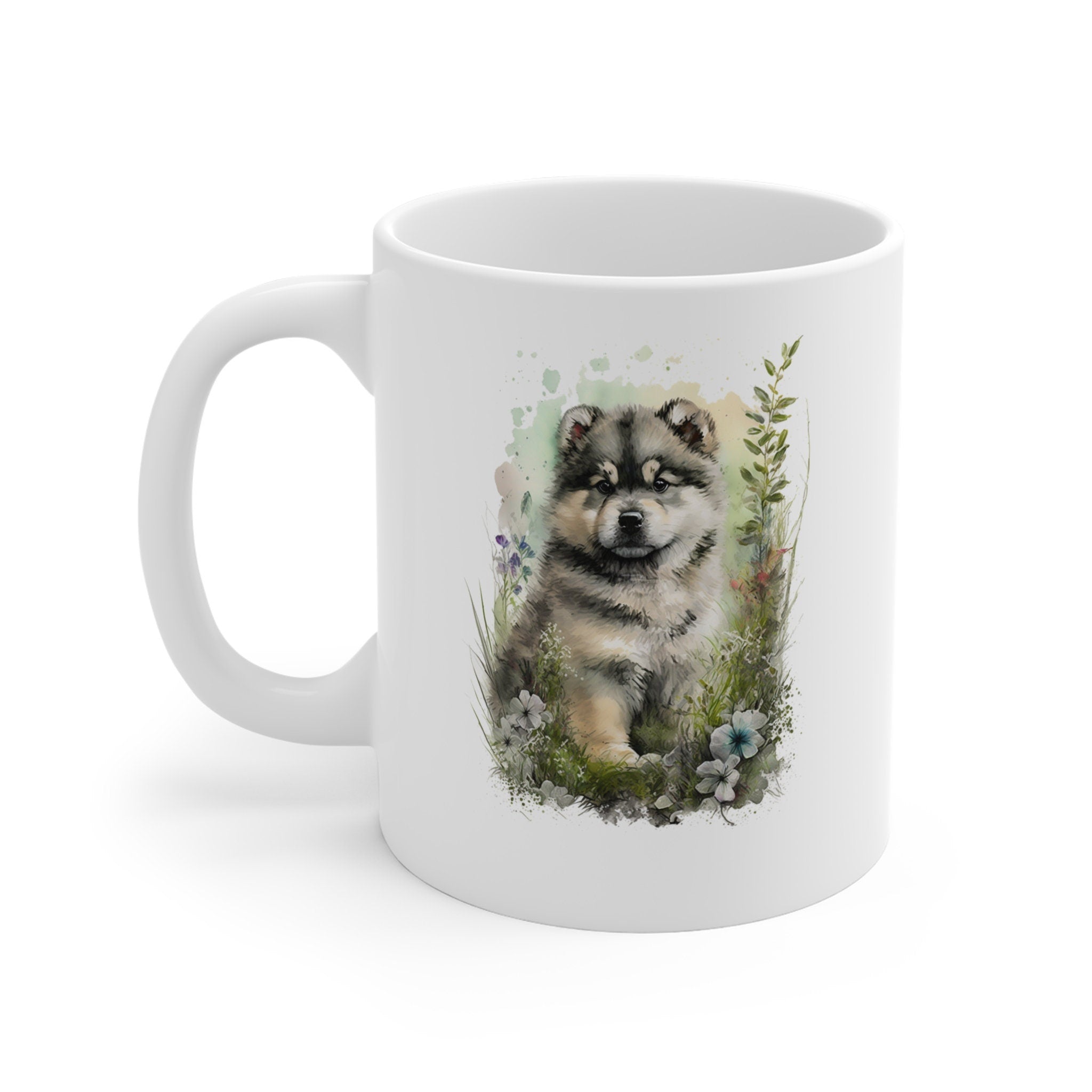 Personalized Alaskan Malamute Coffee Mug