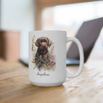 Personalized Chocolate Labrador Coffee Mug