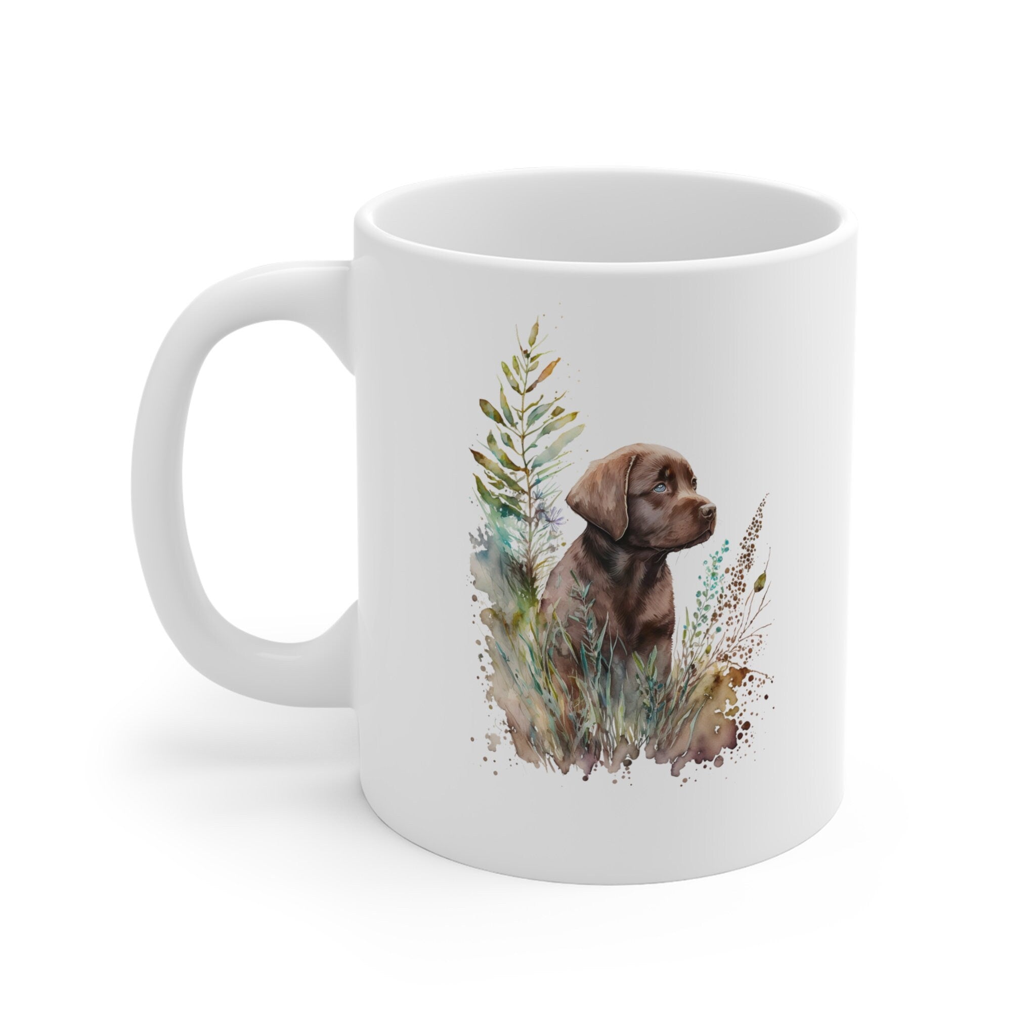 Personalized Chocolate Labrador Coffee Mug